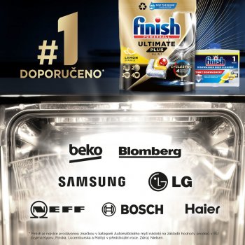 Finish Ultimate Plus All in 1 kapsle Lemon 90 ks