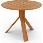 Stern Odkládací stolek Freddie, kulatý 60x48 cm, rám teak, deska teak – Hledejceny.cz