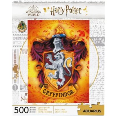 CurePink: Harry Potter: Nebelvír 500 kusů 35 x 48 cm – Zboží Dáma