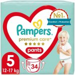 Pampers Premium Care Pants 5 34 ks – Zbozi.Blesk.cz