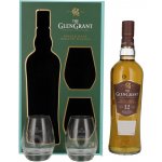 Glen Grant 12y 43% 0,7 l (dárkové balení 2 sklenice) – Hledejceny.cz