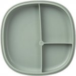 b.box Dětský silikonový talíř s přísavkou 2 v 1 zelený – Sleviste.cz