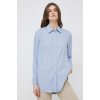 Dámská košile Calvin Klein dámská s klasickým límcem K20K203498.PPYY modrá