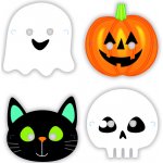 Amscan Papírové masky Halloween Friends 8 ks – Hledejceny.cz