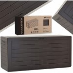 Prosperplast WOODEBOX 280 l hnědý – Zboží Dáma