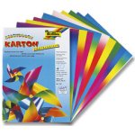 Papír Kreativ duhový oboustranný 22x32cm 200 g 10ks – Zboží Dáma