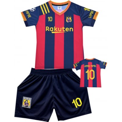Numberoplus dětský fotbalový dres Komplet FC Barcelona Lamine Yamal Č.10 – Zboží Dáma