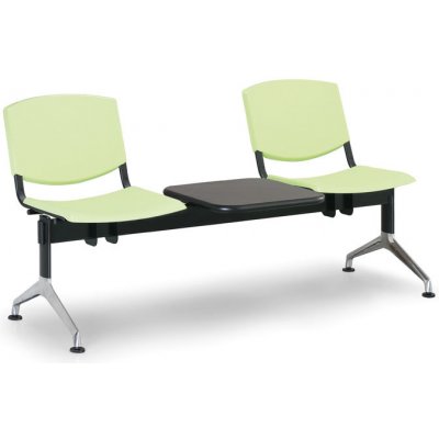 Euroseat plastová lavice do čekáren Smile, 2-sedák + stolek – Hledejceny.cz