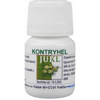 Jukl Bylinářství kořenářství Tinktura Kontryhel 30 ml – Hledejceny.cz