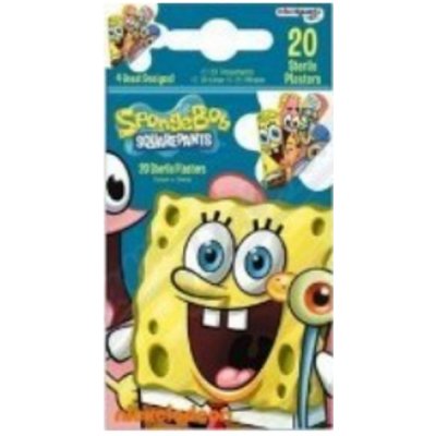 SpongeBob náplasti pro děti 20 ks – Zbozi.Blesk.cz