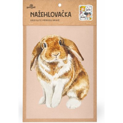 Lesní svět Nažehlovačka M 071 - Králíček 2. – Hledejceny.cz