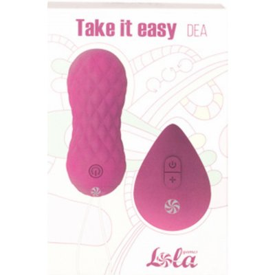 Lola Games Vaginální vibrační kuličky s dálkovým ovládáním Take it Easy Dea Pink – Zboží Mobilmania