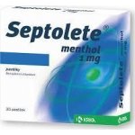 SEPTOLETE MENTHOL ORM 1MG PAS 30 II – Zboží Mobilmania