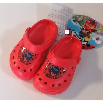 crocs dívčí y Kouzelná Beruška červené