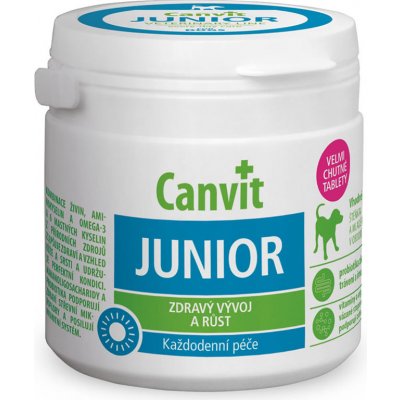 Canvit Junior pro psy 100 tbl 100 g – Zboží Dáma