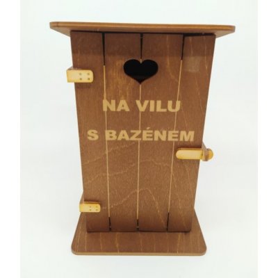 Pokladnička kadibudka Na vilu s bazénem – Zboží Dáma