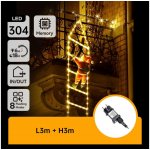 Aigostar LED Ven. ván. dekorace 304xLED/3,6W/230V/8 funkcí 3m IP44 teplá bílá B10303Y25 – Hledejceny.cz