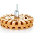 GEKO Gumový kotouč na odstraňování zbytků lepidla s adaptérem 14562 G78909 – Hledejceny.cz