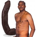 Doc Johnson Dredd ULTRASKYN 13.5″ Cock with Vac-U-Lock Suction Cup hnědé dildo přísavkou 28 x 5,2 - 5,9 cm