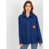 Dámská košile Basic košile s kapsami lk-ks-509164.11 dark blue