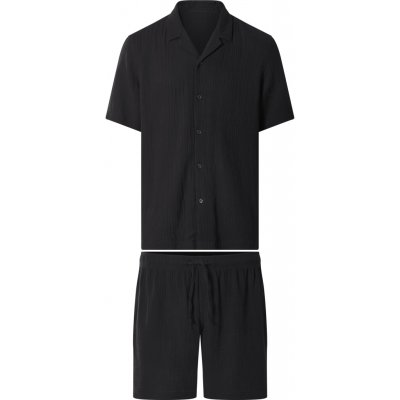 esmara Men pánské mušelínové pyžamo černá – Hledejceny.cz