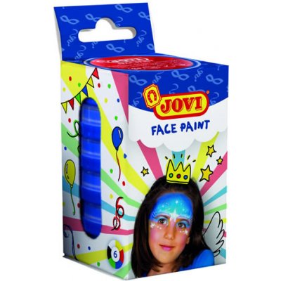 JOVI obličejové barvy 6x 8 ml polštáře PIRÁTI – Zboží Dáma