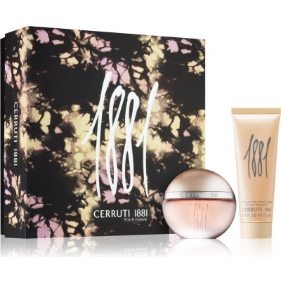 Cerruti 1881 Woman EDT 50 ml + tělové mléko 75 ml dárková sada – Zboží Mobilmania