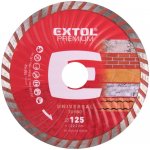 EXTOL PREMIUM 108752 kotouč diamantový řezný, turbo - suché i mokré řezání, O 125x22,2x2mm – Hledejceny.cz