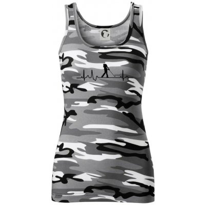 EKG golf úder dámské Maskáčové tílko Šedý maskáč – Hledejceny.cz