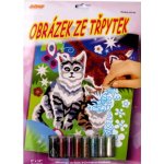 ArtLover Obrázek ze třpytek Rybičky 20x25cm – Hledejceny.cz