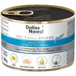 Dolina Noteci Premium Small Breed Junior Dog Lamb Stomachs 185 g