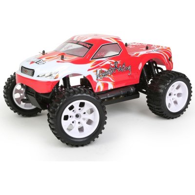 Himoto Monster Truck EMXT 1 elektro RTR set 2 4GHz červená 1:10 – Hledejceny.cz