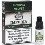 Nikotinová báze IMPERIA Velvet 5x10ml PG20-VG80 6mg – Hledejceny.cz