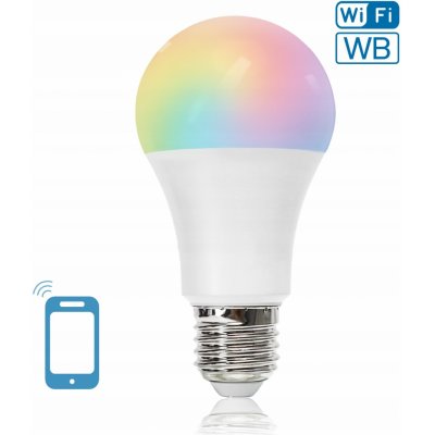 LED21 LED žárovka A60 E27 WIFI WB Smart Bulb 15W 1500lm RGB+CCT – Hledejceny.cz
