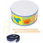 Small Foot Dětské hudební nástroje buben zvířata – Zboží Dáma
