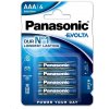 Baterie primární PANASONIC Evolta AAA 4ks 134466
