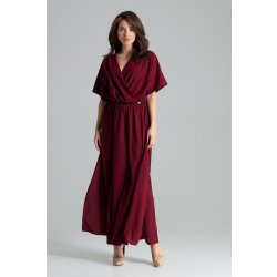 Lenitif Dlouhé elegantní šaty l055 deep red