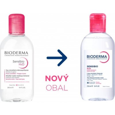 Bioderma Sensibio H2O micelární voda 250 ml – Zboží Dáma