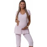 Pyžamo kojící a těhotenské Hyacinta 1D1177 růžová – Hledejceny.cz