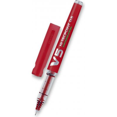 Pilot 2903 Hi-Tecpoint V5 roller červený – Zboží Mobilmania