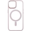Pouzdro a kryt na mobilní telefon Apple WG Iron Eye Magnet Apple iPhone 15 růžové