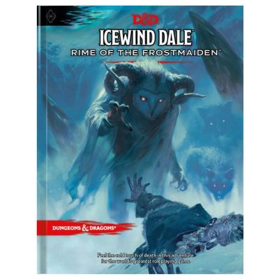 Icewind Dale: Rime of the Frostmaiden D&d Adventure Book Dungeons & Dragons Wizards RPG TeamPevná vazba