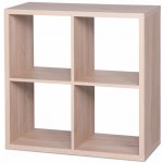 Idea nábytek Knihovna MAX 4 kostka dub – Zboží Dáma