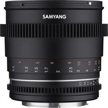 Samyang 85mm T1.5 VDSLR MK2 Canon RF