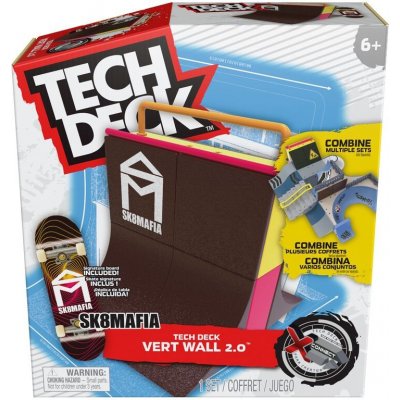 Tech Deck Xconnect skatepark Mafia Vert Wall – Zboží Mobilmania