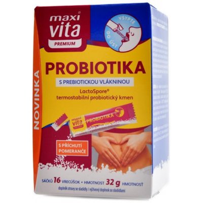 Maxivita MaxiVita premium probiotika + vitamin C 20 stick