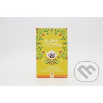 English Tea Shop Certifikovaný bio čaj citrónová tráva zázvor & citrusy 20 x 1,5 g