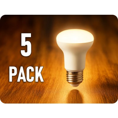 V-TAC E27 LED žárovka 8,5W 806 lm R63/5-PACK teplá bílá – Zboží Živě