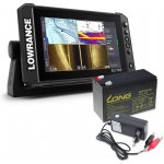 Lowrance Sonar Elite FS 9 Sonda Active Imaging 3V1 – Zboží Mobilmania