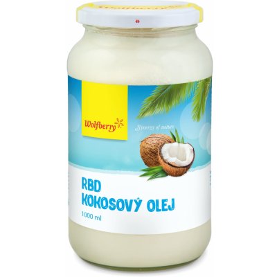 Wolfberry RBD Kokosový olej 900 ml – Zboží Mobilmania